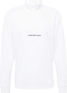 Calvin Klein Jeans Tričko černá / offwhite
