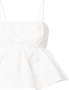 Gina Tricot Top \'Lizette\' offwhite