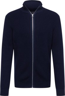 INDICODE JEANS Kardigan \'Dodson\' námořnická modř