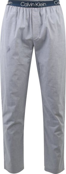 Calvin Klein Underwear Pyžamové kalhoty námořnická modř / opálová