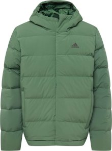 ADIDAS SPORTSWEAR Outdoorová bunda \'Helionic\' trávově zelená / černá