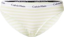 Calvin Klein Underwear Kalhotky \'Carousel\' světle žlutá / černá / bílá