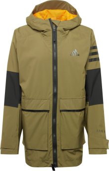ADIDAS SPORTSWEAR Sportovní bunda \'Utilitas \' olivová / černá