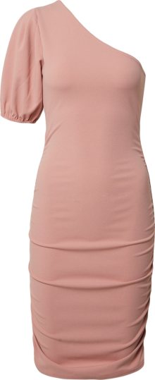 Missguided Koktejlové šaty růžová