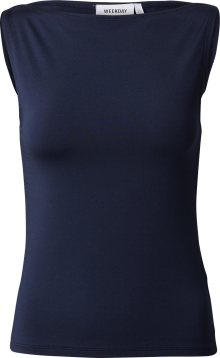 WEEKDAY Top \'Annie\' námořnická modř