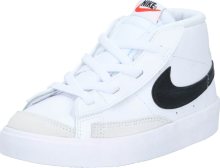 Nike Sportswear Tenisky \'Blazer Mid\' krémová / černá / bílá