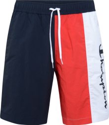 Champion Authentic Athletic Apparel Plavecké šortky námořnická modř / červená / bílá