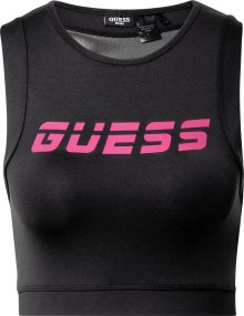 GUESS Sportovní top pink / černá