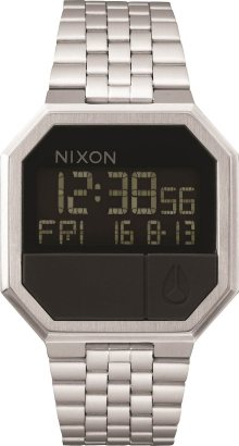 Nixon Digitální hodinky \'Re-Run\' černá / stříbrná