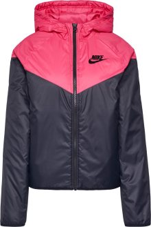 Nike Sportswear Přechodná bunda \'W NSW SYN FILL WR JKT\' pink / černá