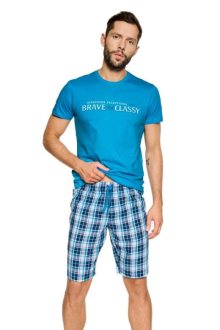 Pánské pyžamo Henderson 39735 Proud modré | světle modrá | L
