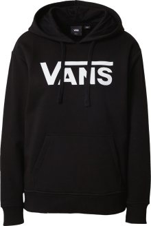 VANS Mikina černá / bílá