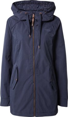 Ragwear Přechodný kabát námořnická modř / světlemodrá