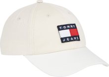 Tommy Jeans Kšiltovka béžová / námořnická modř / červená / bílá