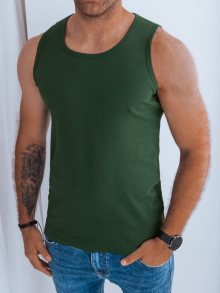 Dstreet Basic tílko v zelené barvě