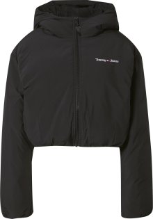 Tommy Jeans Zimní bunda černá