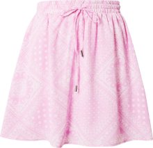 SISTERS POINT Sukně \'VAIRA\' pink / offwhite