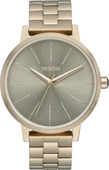 Nixon Analogové hodinky \'Kensington\' zlatá