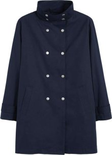 MANGO Přechodný kabát námořnická modř