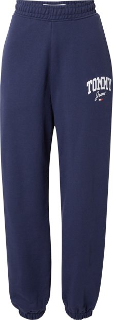 Tommy Jeans Kalhoty námořnická modř / offwhite