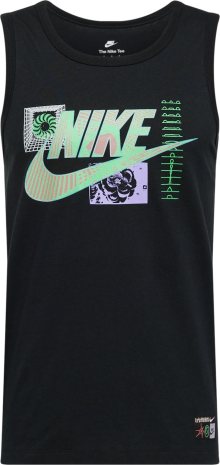 Nike Sportswear Tričko \'FESTIVAL\' režná / mátová / světle fialová / černá