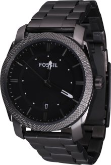 FOSSIL Analogové hodinky \'Machine\' grafitová / černá