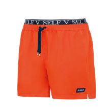 Pánské plavky SM25-26 Summer Shorts neonově oranžové - Self M