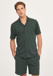 Pánské pyžamo Muydemi 360045 Zelená XL