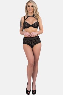 LivCo Corsetti Fashion Set Linera LC 90698 Black S/M