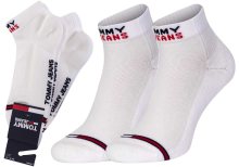 Tommy Hilfiger 2Pack Jeans Socks 701218956 001 White 39-42