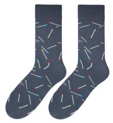 Ponožky Bratex POP-M-184 Grey 39/42