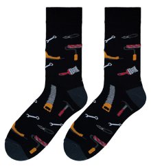 Ponožky Bratex POP-M-203 černé 39/42
