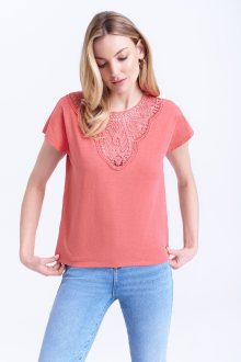 Greenpoint Top TOP7190045 Rouge Red L