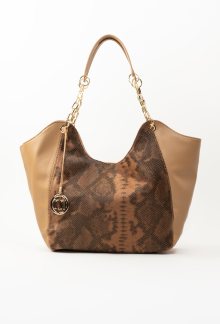 Monnari Bags Dámská taška se vzorem Multi Brown OS