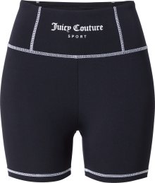 Juicy Couture Kalhoty černá / bílá