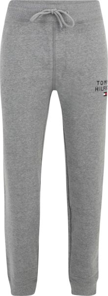 Tommy Hilfiger Underwear Pyžamové kalhoty námořnická modř / šedý melír / červená / bílá