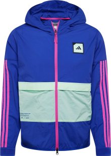 ADIDAS GOLF Sportovní bunda královská modrá / mátová / světle růžová