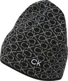 Calvin Klein Čepice šedá / černá / bílá