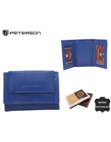 Dámská kožená peněženka PTN RD-240-MCL modrá