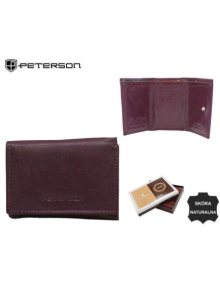 Dámská kožená peněženka PTN RD-200-MCL fialová