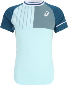ASICS Funkční tričko \'MATCH\' modrá / aqua modrá / chladná modrá / bílá