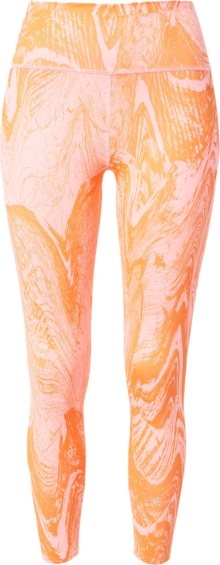 ADIDAS BY STELLA MCCARTNEY Sportovní kalhoty orchidej / oranžová