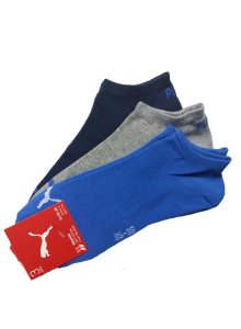 Ponožky Puma 906807 Sneaker Soft A\'3 modrá-navy 39-42