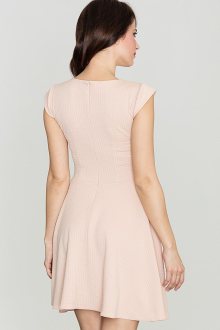 Šaty Lenitif K162 Pink XL