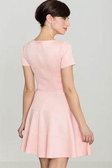 Šaty Lenitif K090 Pink XL