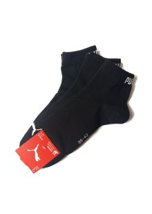 Ponožky Puma 906978 Quarter Soft A\'3 šedo-bílo-černá 39-42