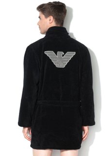 Pánský župan 111883 9A591 00020 černá - Emporio Armani černá S/M
