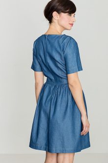 Šaty Lenitif K164 Blue S