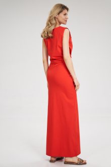 Figlová sukně M789 Červená L