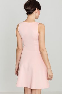 Šaty Lenitif K098 Pink M